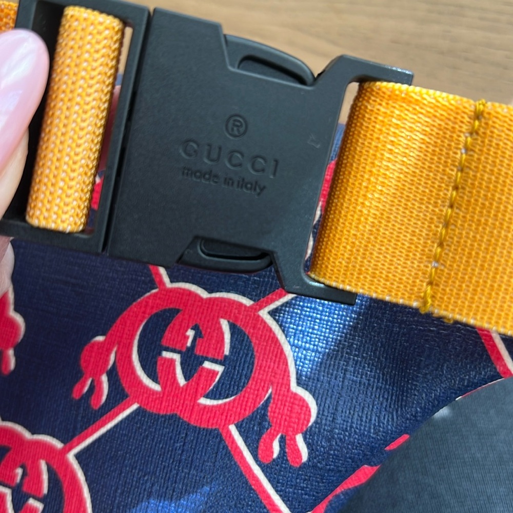 Gucci Kids Children’s Waist Belt Fanny Pack Interlocking G Snail 🐌 ✌🏼 - Picture 8 of 14